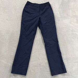 Alaska Airlines by Luly Yang Pants‎ Women 00 Wool Blend Navy Blue Lined Trouser
